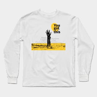 Anti Depression artwork 3 Long Sleeve T-Shirt